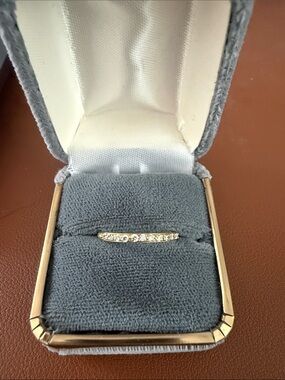 Doris Panos 18k Classic Gold Diamond Half-Eternity Band - Yellow Gold